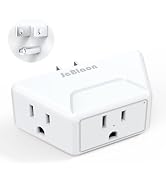 JcBlaon Multi Plug Outlet Extender, 3-Side Design Wall Plug Adapter, Plug Extender, 3 Plug wall a...