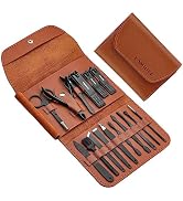 Gifts for Men, FAMILIFE Manicure Set Nail Clippers Pedicure Kit Manicure Kit Nail Clipper Set 16p...