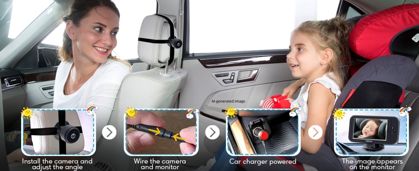 baby camera for car