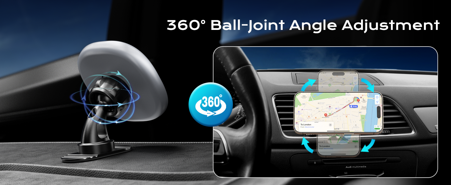 Magnetic Wireless Car Charger