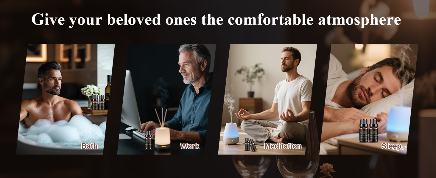 ESSENTIAL OILS for men
