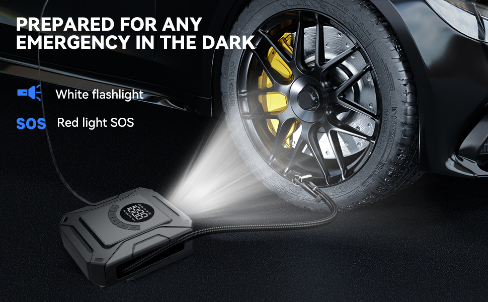 emergency air inflator for car