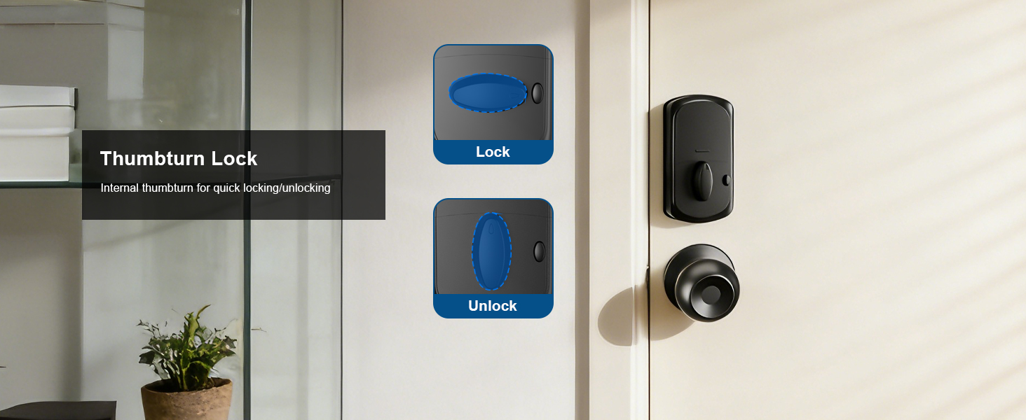 front door handle and deadbolt set