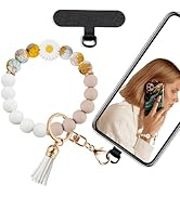 Silicone Beaded Phone Wrist Strap