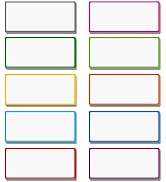 40 Pieces Dry Erase Magnetic Labels, Erasable Magnetic Labels for Whiteboard, Writable Label Stic...