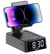 Bluetooth Speaker with Clock and Alarms