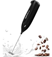 SIMPLETASTE Milk Frother Handheld Electric Foam Maker Battery Operated | Drink Mixer with Stainle...