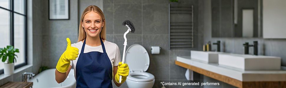 bathroom toilet brush