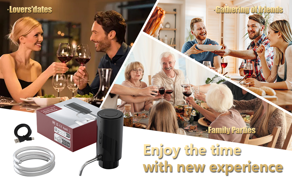 IDEAL GIFT FOR WINE LOVERS AND PARTY, you're always ready to impress your guests.