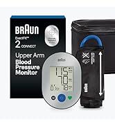 Braun ExactFit 2 Connect Upper Arm Blood Pressure Monitor with Bluetooth, At Home Blood Pressure ...