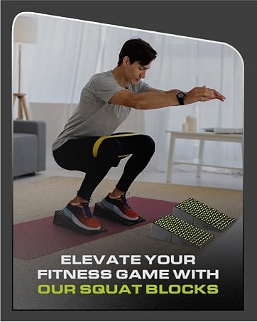 home workout equipment, exercise equipment for home, squat wedge, calf stretcher