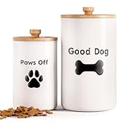 Dog Treat Container Airtight Set of 2 - 9x5