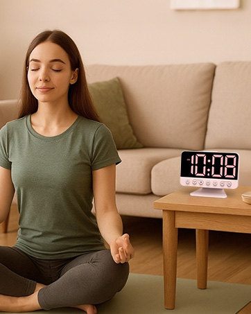 digital alarm clock for living room