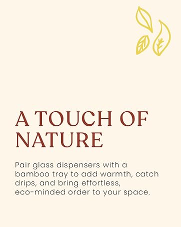 Glass Soap Dispenser