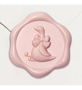 UNIQOOO Wax Seal Stickers -3D Silly Goose Baby Shower Invitation Envelope Seal Stickers, 50 Pcs S...