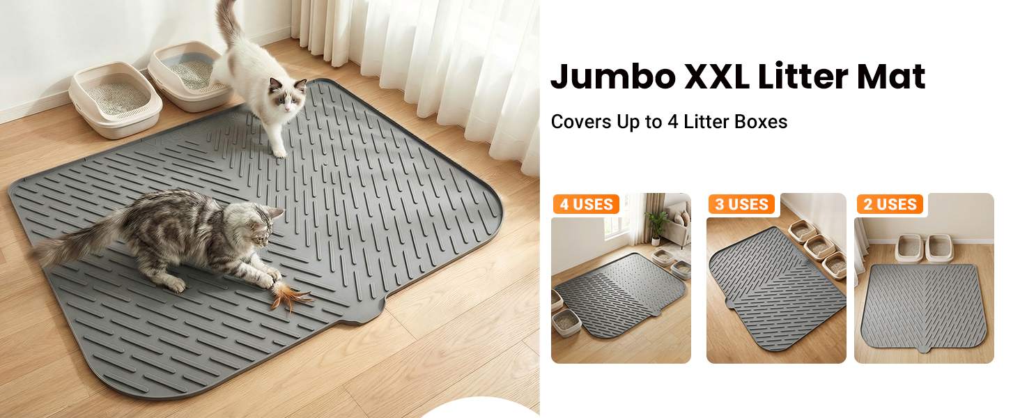 Extra Large Cat Litter Mat