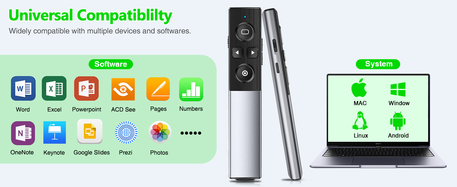 pointer clicker for presentation