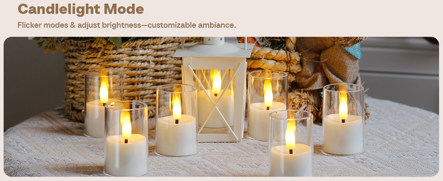 flameless candles with remote
