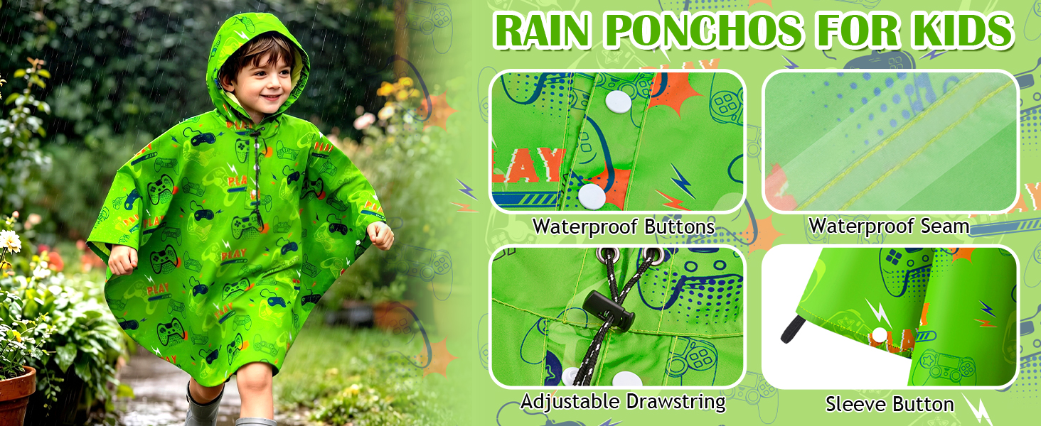 ponchos for kids
