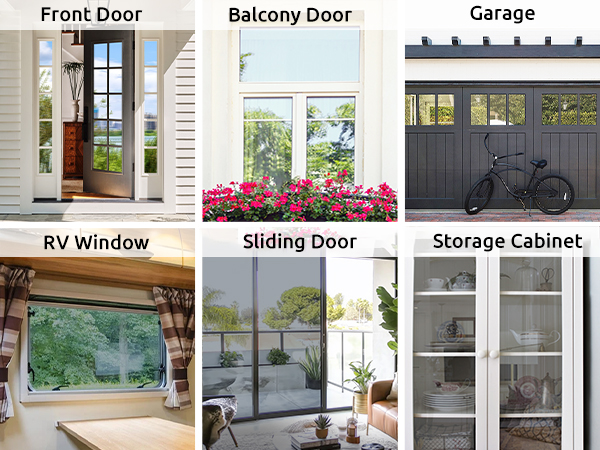 glass door window film