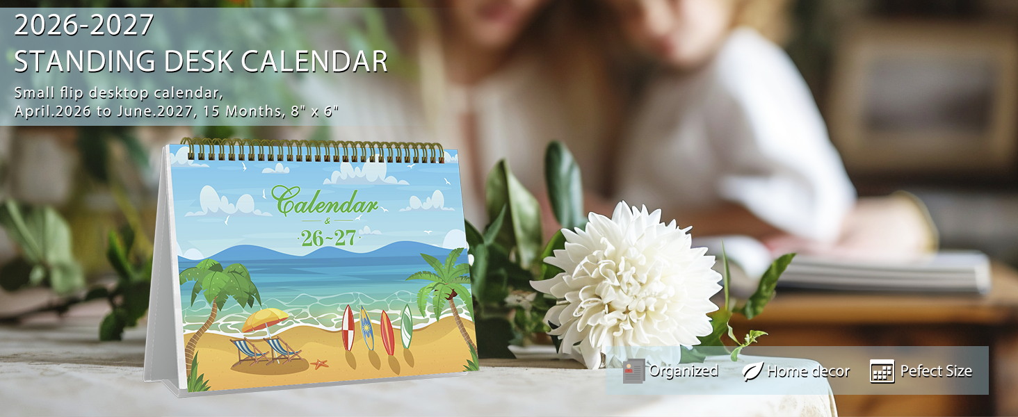 desk calendar 2026 standing flip desk calendar 2026 calendar desktop calendar Christmas