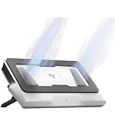 Flydigi BS2 Laptop Cooling Pad, Wind-Pressure Closed-Loop Turbo-Fan for 15.6-21 Inch, Adjustable ...