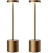 SAKRINGT Cordless Table Lamps Rechargeable,6000mAh Portable Battery Operated LED Table Light for ...