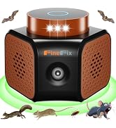 FineFix 360 Plug in Mouse Deterrent Ultrasonic Pest Repeller 4-Modes Best Thing to get rid of mic...