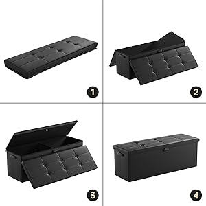 folding ottoman