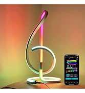 Lepro TB2 AI Smart Table Lamp, RGB+IC Addressable LED Lamps Alexa Google Home Enable, APP Control...