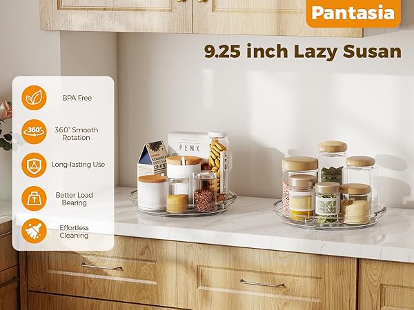 Lazy susan organizer