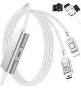 Mini USB for Lightning Cable Hard Drive DSLR Camera Data Transfer Cord 4FT | for iPhone 14 13 12 ...