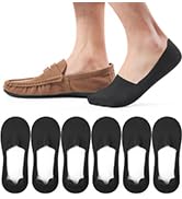 floconssy No Show Socks Men Women Nylon Non Slip Low Cut Invisible Liner Footies Thin Silk Socks ...