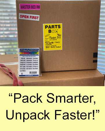 moving stickers packing supplies