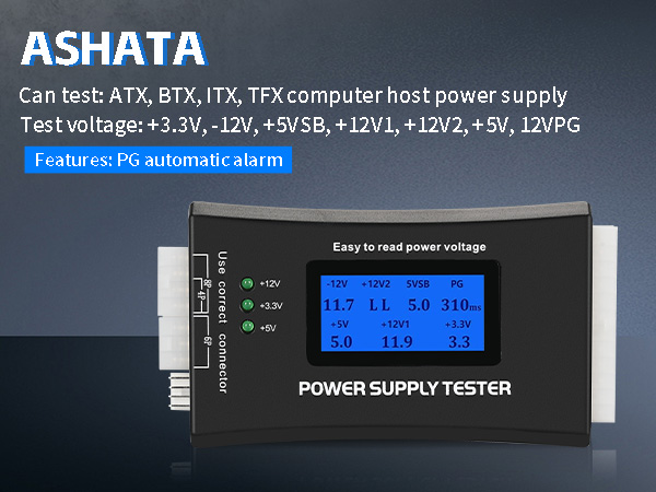 LCD Power Supply Tester