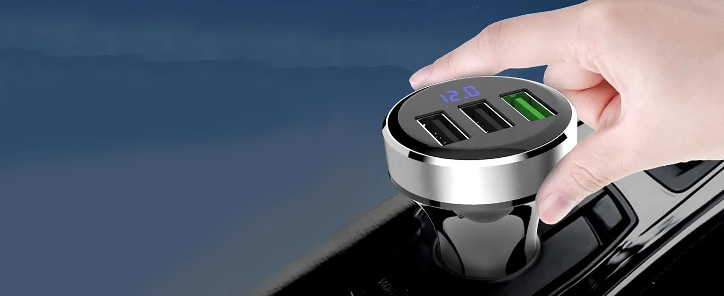 3 USB Car Charger