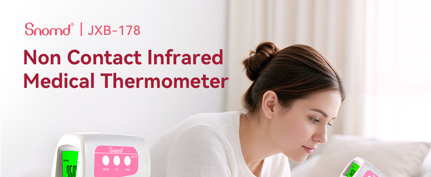 Snomd Non Contact Infrared Medical Thermometer JXB-178