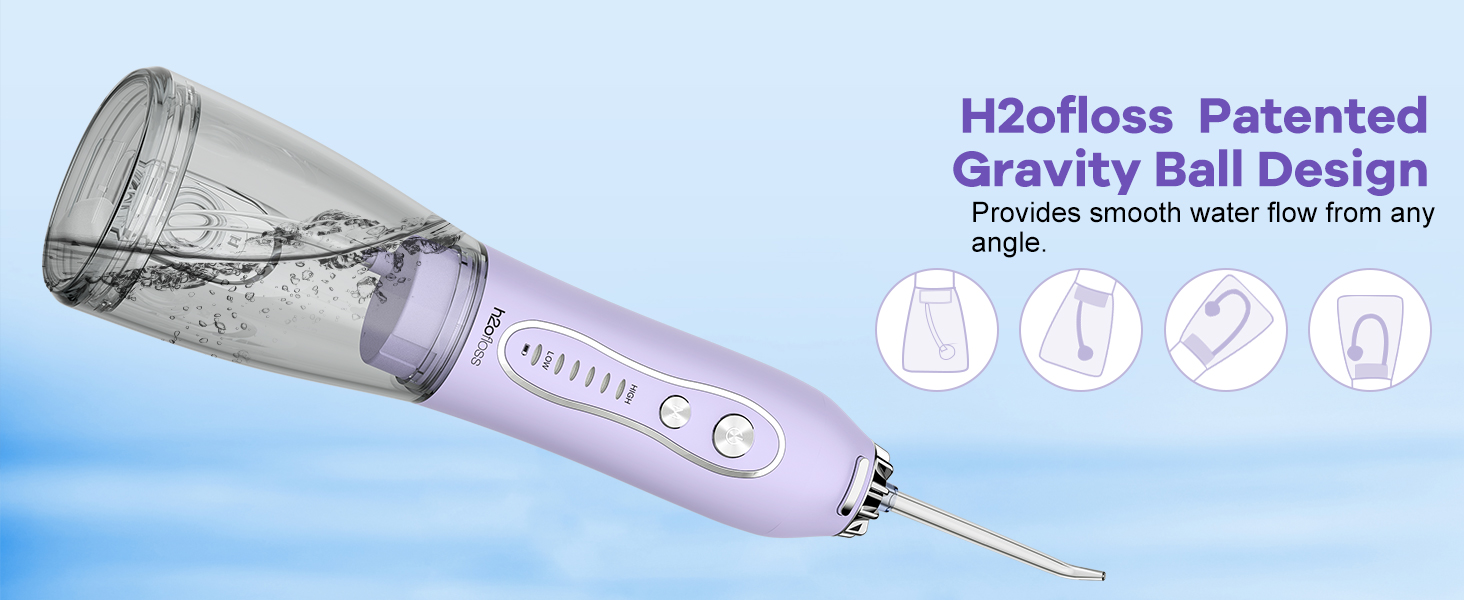 water dental flosser for braces