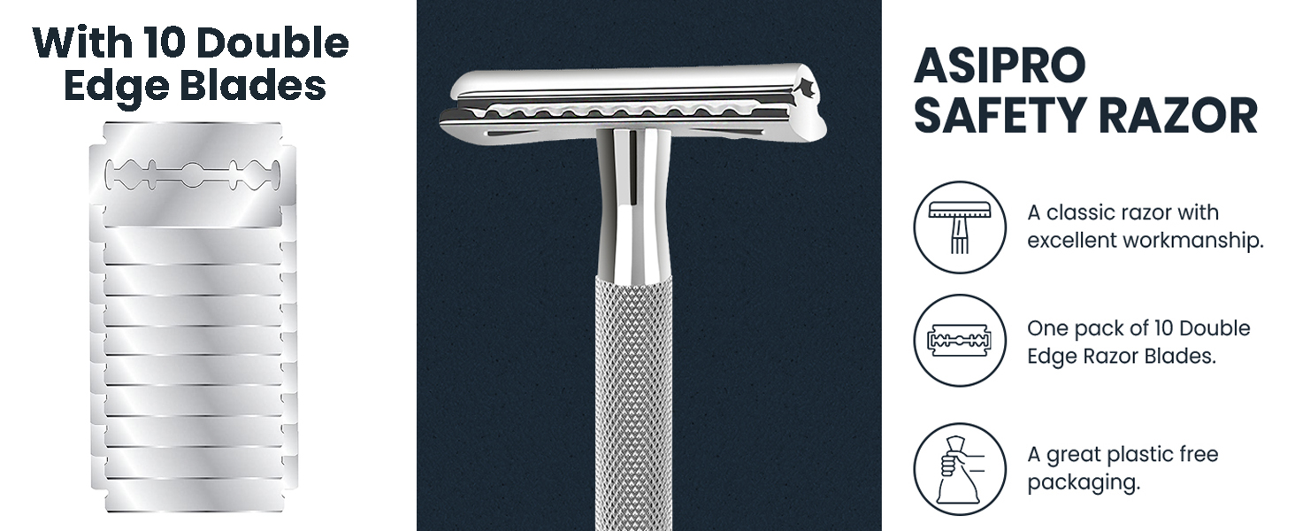 ASIPRO Safety Razor