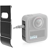 Forevercam Aluminum Battery Door Cover for GoPro Max 2 Battery Side Cover Battery Charge While Us...
