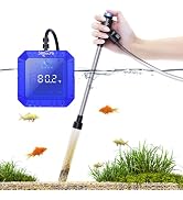 SEAOURA Aquarium Vacuum Cleaner & Aquarium Thermometer