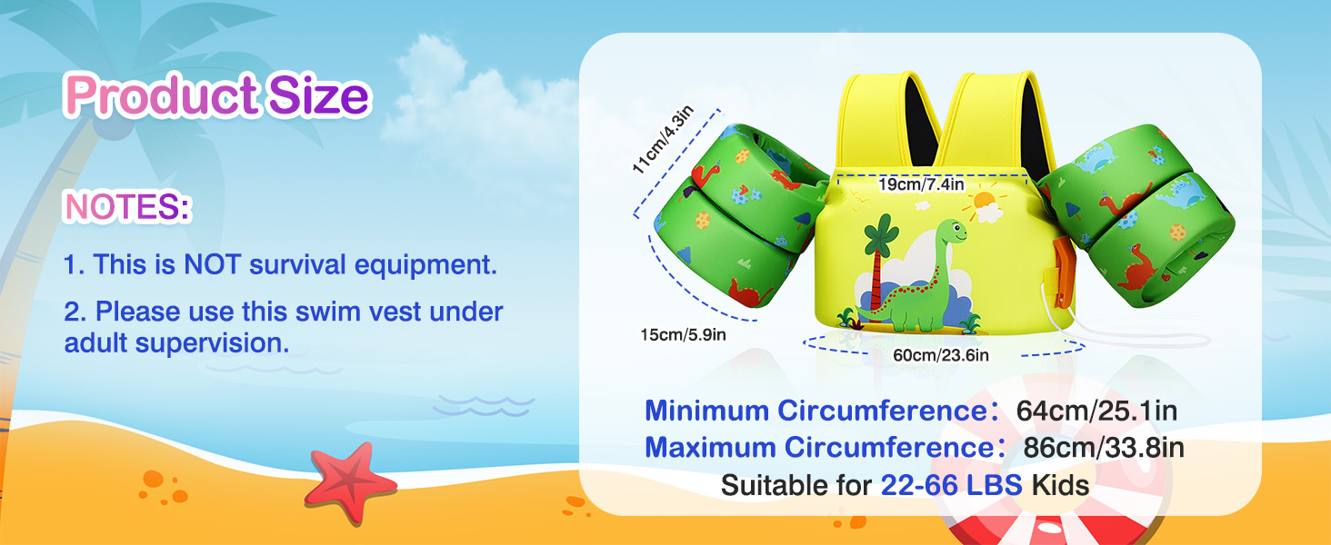 Toddlers Swim Vest