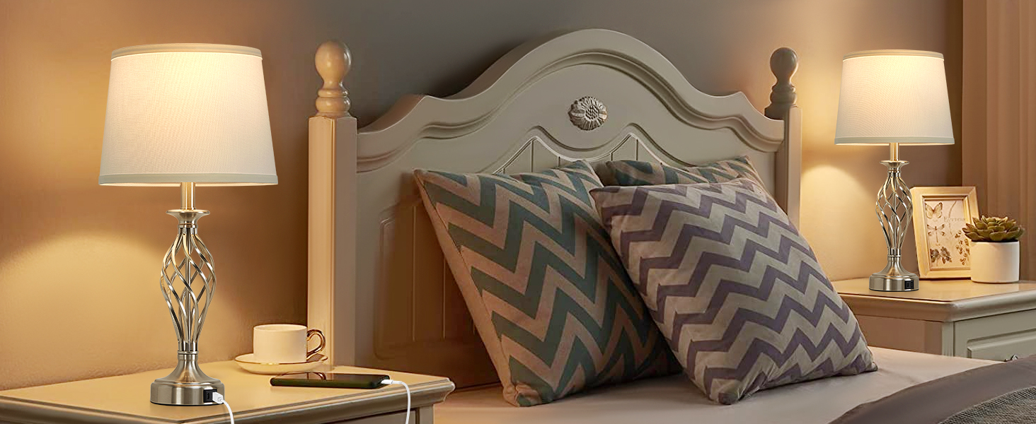 Minimalist Table Lamps Set of 2