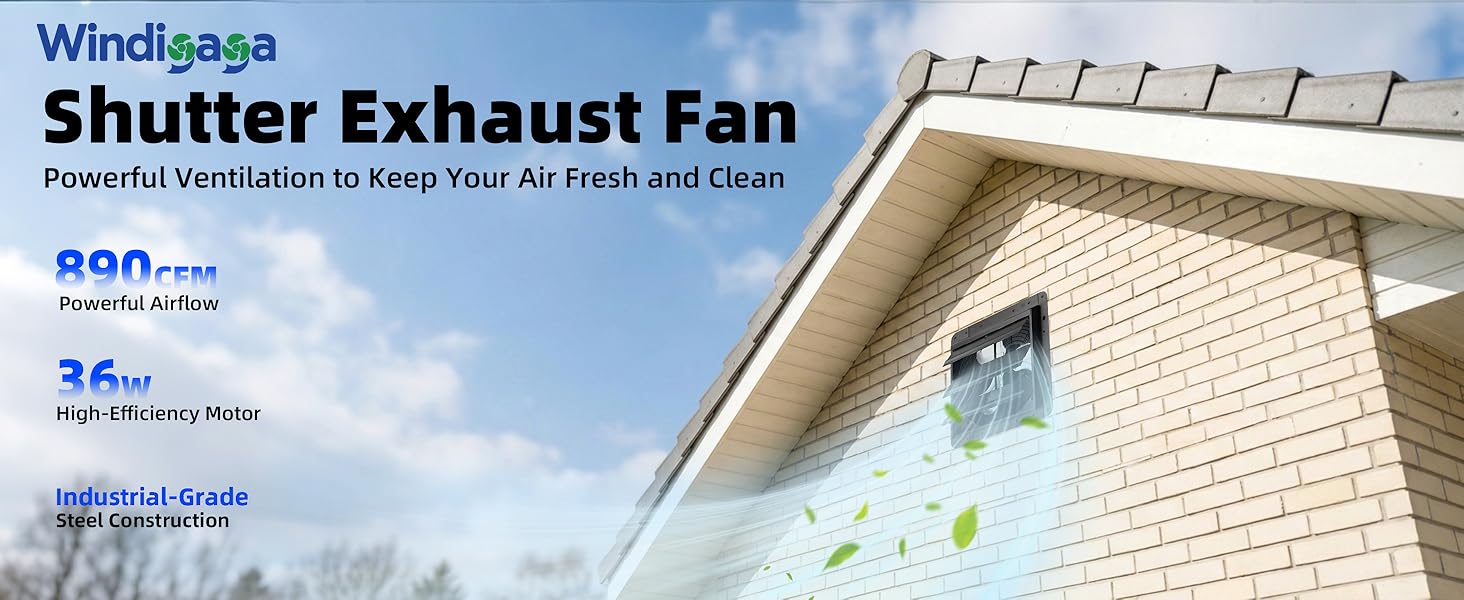 10 inch attic fan