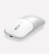 Satechi Slim EX Wireless Mouse, Multi-Device Bluetooth & 2.4GHz Connection for macOS, Windows, iP...