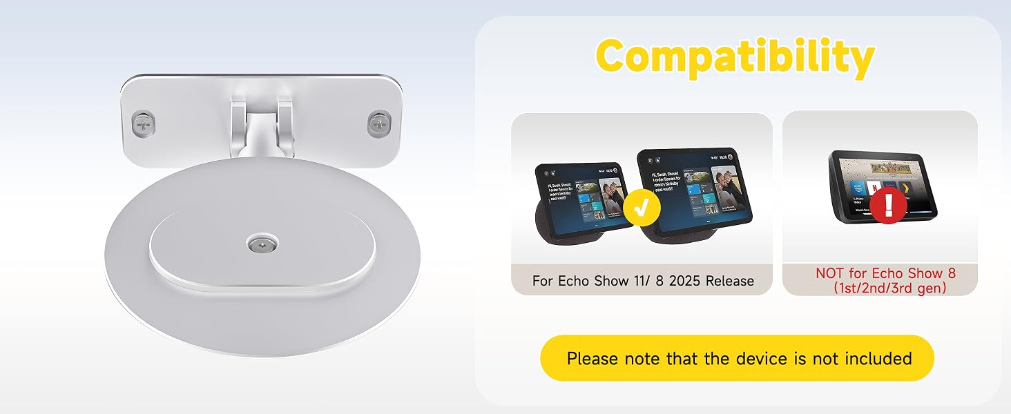 wall mount for echo show 11