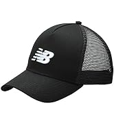 New Balance Men's and Women's Essential Trucker Mesh Baseball Hat, Mesh Snapback Cap
