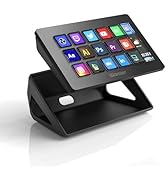 D15 Stream Controller, Production Console for Livestream Audio Video Design, 15 Custom Macro LCD ...