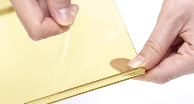 Peel off the Protective Film