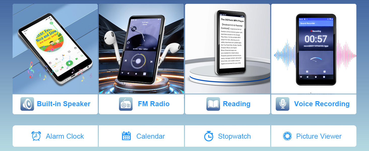 MP3 player with spotify